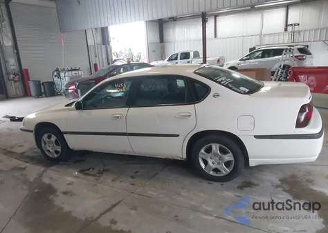 2003 Chevrolet Impala from USA, damaged, VIN 2G1WF52E439307821